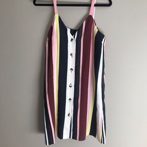 Topshop striped dress